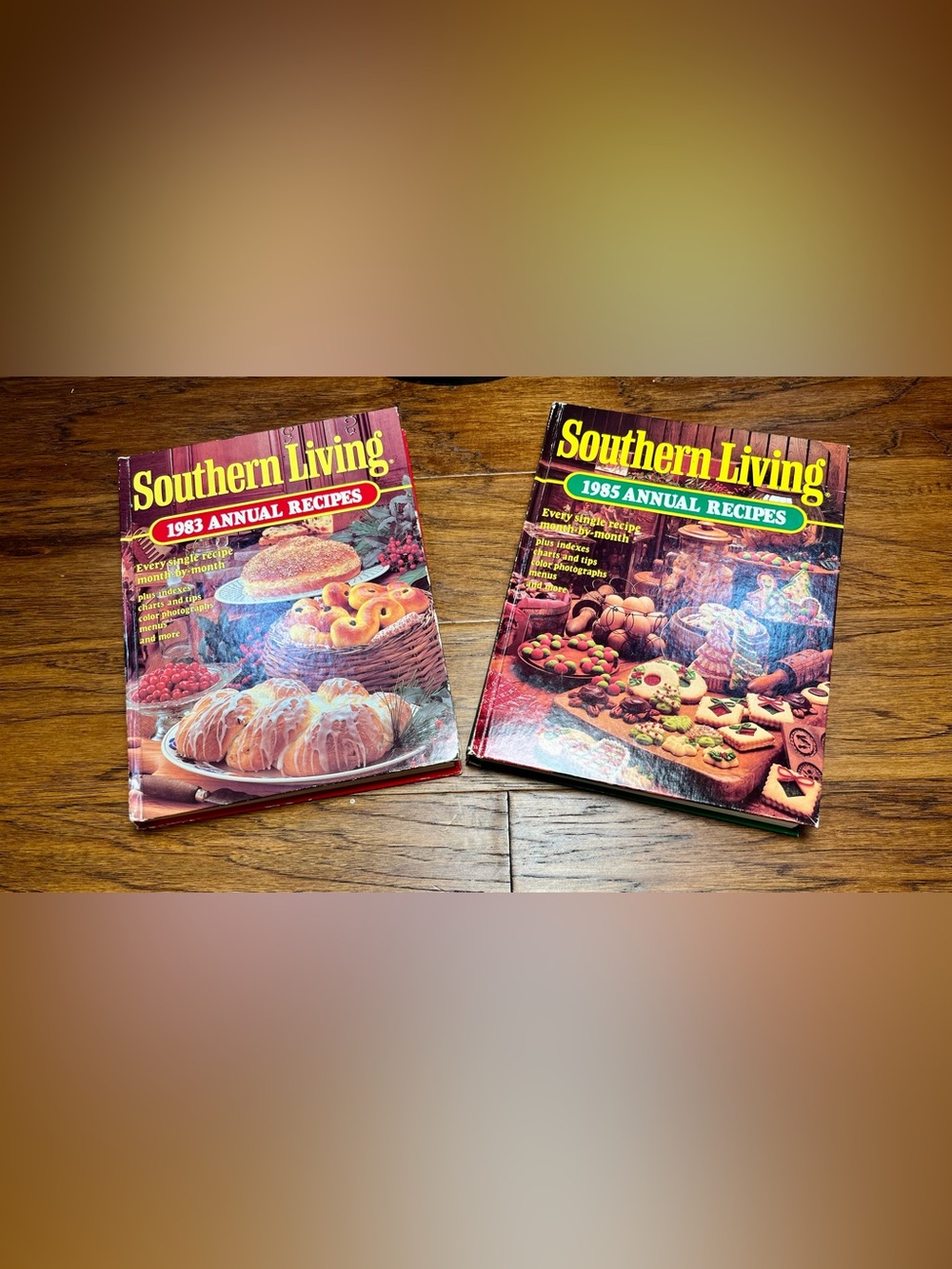 Set of Southern Living Annual Recipes Years 1983 and 1985